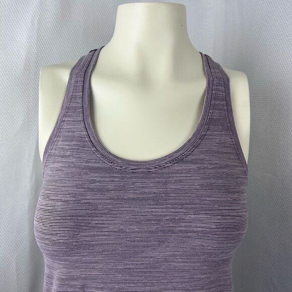 Lululemon Womens Cool Racerback Tank Top Active Mulberry Purple Size 6 - Picture 2 of 6